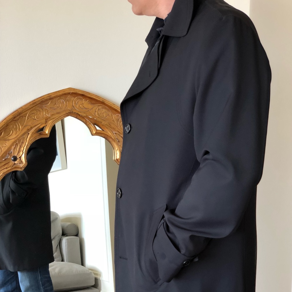 Mac Mor Canada - Black men’s rain coat (Size 44)